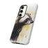 Badger on a Yellow Background - Impact Resistant Phone Case